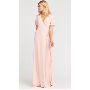 Show Me Your MuMu Noelle Dress Dusty Blush